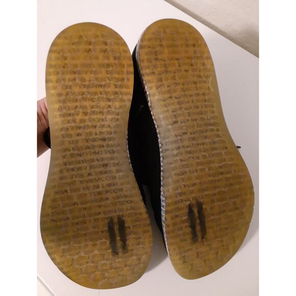 NOBULL Ladies Black White Graffiti Script Training Sneakers Trainers Ladies 8 - Picture 5 of 6